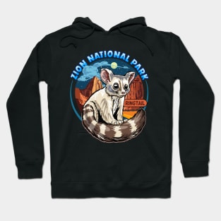 American Ringtail Cat at Zion National Park Hoodie